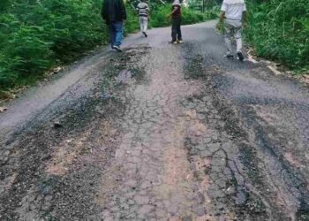 Sejumlah Jalan Hotmix di Pansel Rusak, DPRD Lembata Minta Pemda Perbaiki