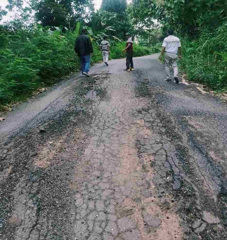 Sejumlah Jalan Hotmix di Pansel Rusak, DPRD Lembata Minta Pemda Perbaiki