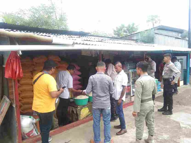 Kedapatan Jual Beras Berkualitas Rendah, Satgas  Lembata Akan Cabut Ijin Usaha Para Pedagang