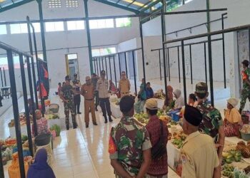 Dua Tahun Mubazir, Gedung Pasar Balauring Mulai Digunakan