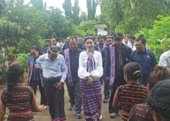 Sosialisasi Empat Pilar Kebangsaan, DPR RI Julie Laiskodat Ajak Siswa SMA Sanctus Promosi Pariwisata Lembata