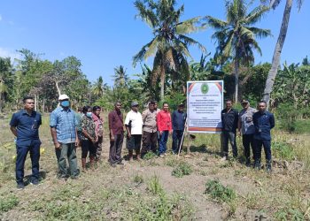 Pengadilan Negeri Lembata Sita Eksekusi Tanah di Desa Pada