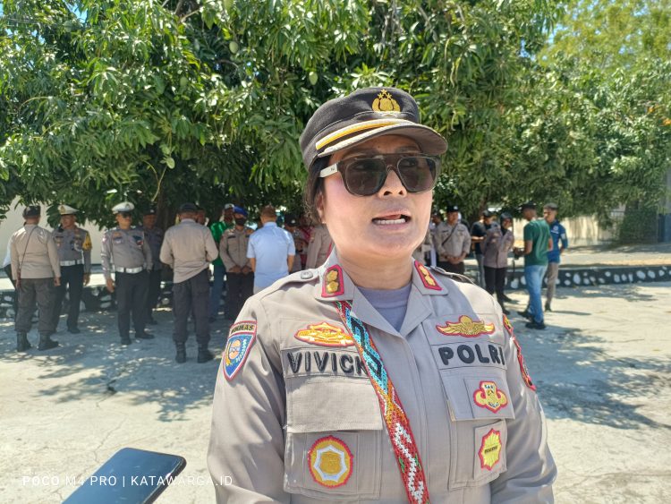 Kapolres Vivick Tjangkung Kawinkan Operasi Pekat dengan Sosialisasi Pemilu 2024 dan Karhutla