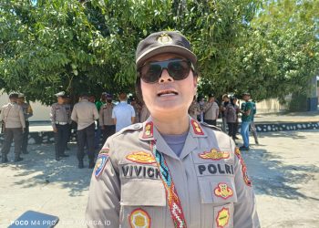 Kapolres Vivick Tjangkung Minta Masyarakat Lembata Suplai Informasi Ancaman Kamtibmas