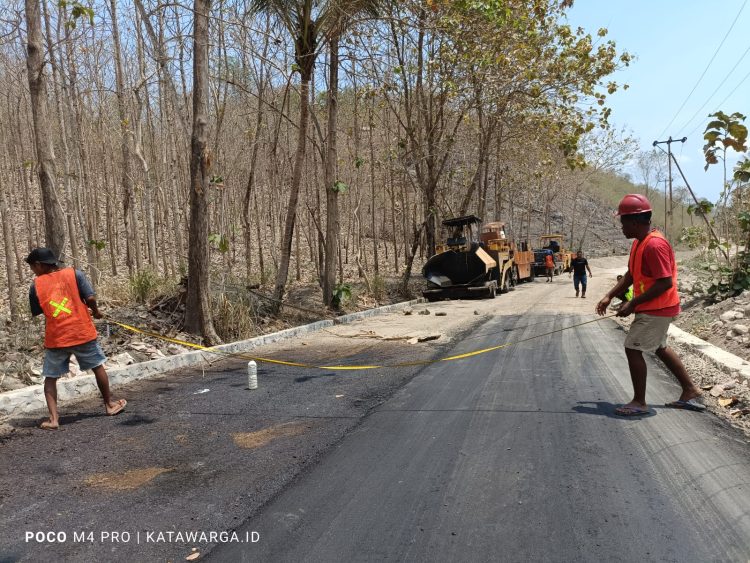 PPK Proyek Inpres Sebut, Jalan Jalur Tengah di Lembata Rampung Akhir 2023