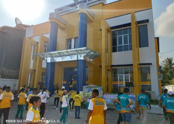 Jelang Ulang Tahun Ke-51, Ribuan Anggota Kopdit Obor Mas Jalan Sehat Keliling Kota Lewoleba