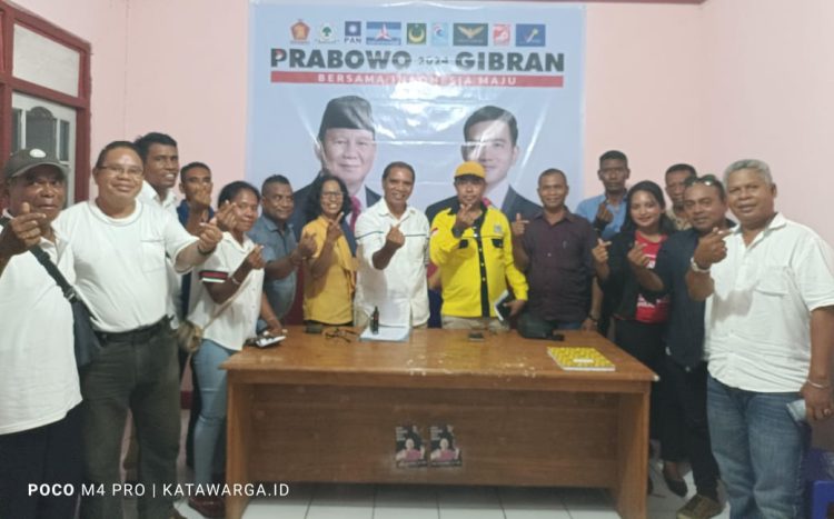 Koalisi Indonesia Maju Target Prabowo-Gibran Menang Besar di Lembata