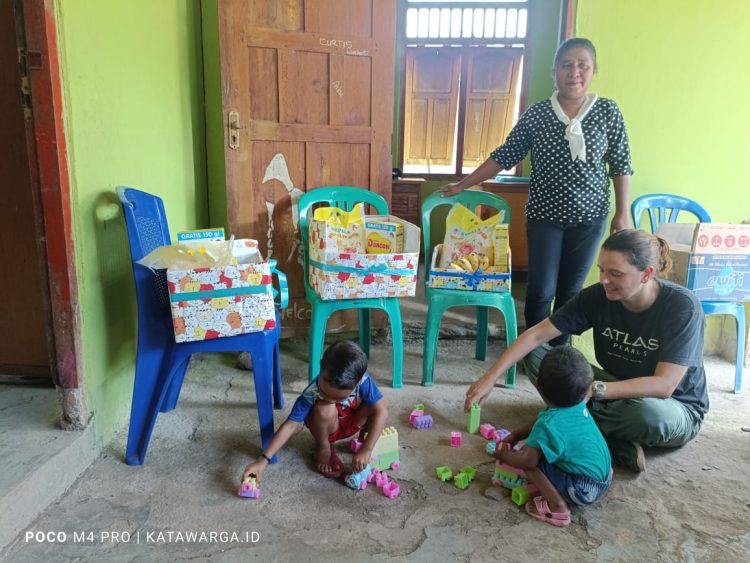 Suplai Sembako Gratis untuk Berantas Stunting di Nagawutung, Kerja Nyata Lintas Sektor PT Cendana Indopearls