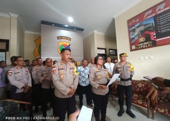 Klarifikasi Kapolres Vivick Tjangkung, Pemotongan Dana OMB 40 Persen itu Tidak Benar