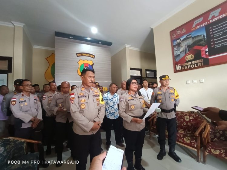 Klarifikasi Kapolres Vivick Tjangkung, Pemotongan Dana OMB 40 Persen itu Tidak Benar