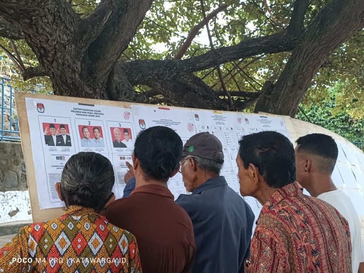 Masyarakat Desa Bungamuda di Lembata Antusias Mengikuti Pemilu 2024