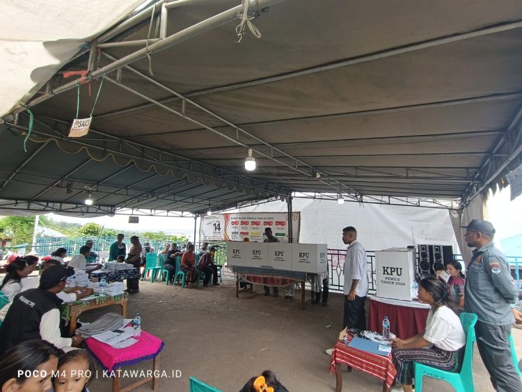 Masyarakat Desa Bungamuda di Lembata Antusias Mengikuti Pemilu 2024