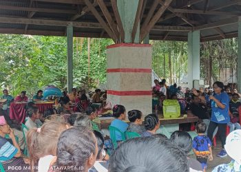 Plan Indonesia Sosialisasi Kesiapsiagaan Bencana dan Tingkatkan Kapasitas Warga Jontona