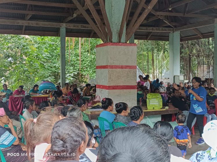 Plan Indonesia Sosialisasi Kesiapsiagaan Bencana dan Tingkatkan Kapasitas Warga Jontona