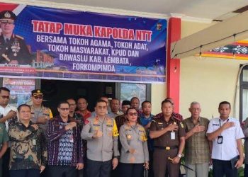Kunker di Lembata, Kapolda Silitonga Minta Semua Elemen Jaga Kamtibmas Jelang Pilkada 2024