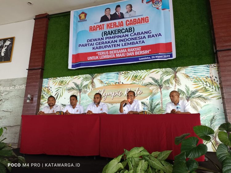 Gerindra Lembata Usung Vian Burin Maju Pilkada, Hoat Jadi Incaran Utama