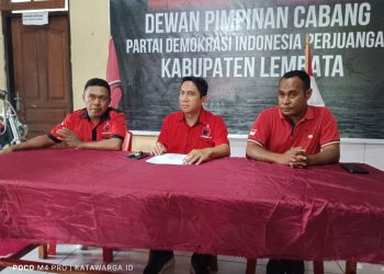 DPC PDI Perjuangan Jaring Balon Bupati dan Wabup Lembata, Silahkan Mendaftar