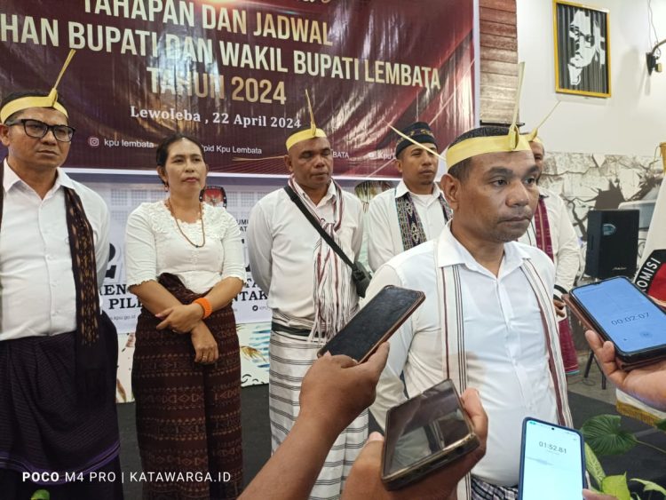 KPU Lembata Ingin Elit Parpol Jaga Marwah Demokrasi, Paslon Pilkada Harus Sportiv
