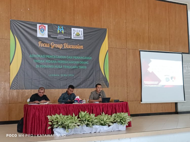 PADMA Indonesia Gelar FGD Pencegahan Perdagangan Orang di Lembata
