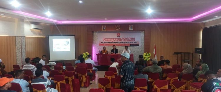 Pemaparan Visi Misi Jimmy Sunur di PKS, Isu Kesehatan dan Pendidikan Bikin Tranding