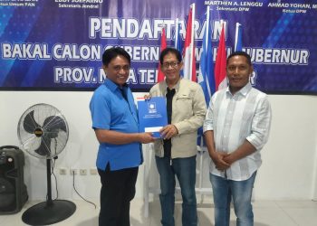 Petrus Manuk Resmi Terima Rekomendasi dari PAN NTT, Tugas Selanjutnya Bangun Koalisi