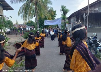 Opening Ceremony HUT 25 Tahun Paroki Santo Bernardus Abbas di Lembata Berlangsung Meriah