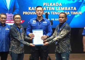 BREAKING NEWS-Partai Demokrat Resmi Usung Marsianus Jawa-Paskalis Laba Jadi Cabup dan Cawabup Lembata