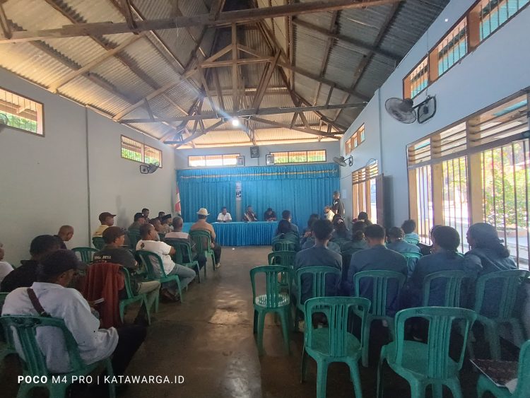 Mahasiswa Fisip Unwira Kupang Gagas Pembentukan Perdes dan Kerjasama Antar Desa di Lembata