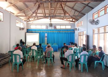 Mahasiswa FISIP Unwira Kupang Gelar Sosialisasi Peningkatan Kapasitas Aparat Desa Berbasis Digital
