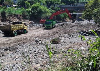CV Langgeng Bebas Keruk dan Bawa Keluar Material dari DAS Waikomo, Pemerintah Lembata Tidak Berdaya