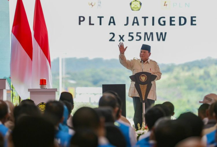 Presiden Prabowo Resmikan Proyek Strategis Tenaga Listrik Terbesar di Dunia
