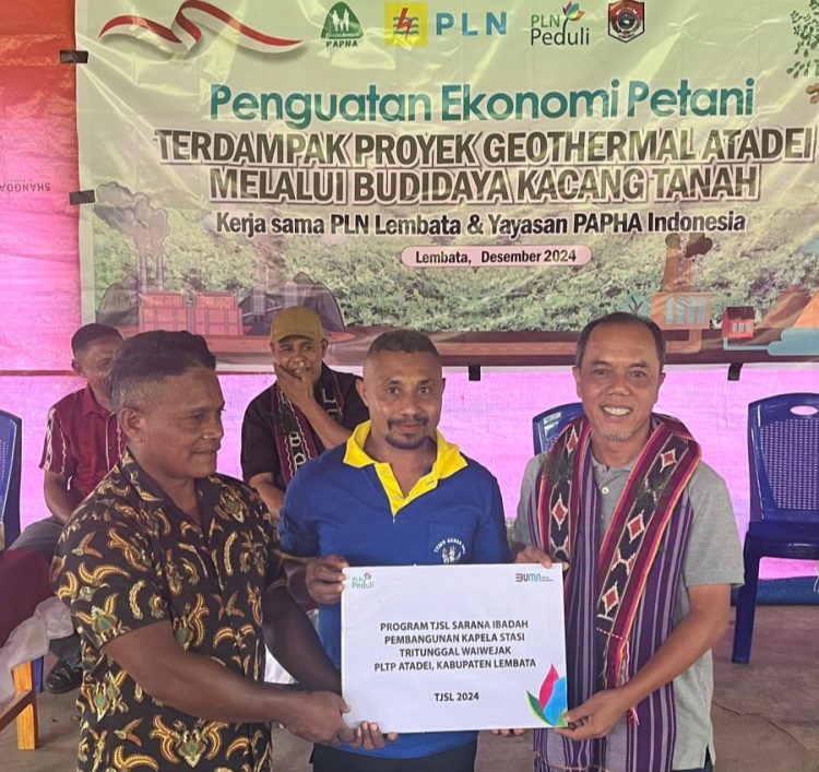 PLN Peduli Dukung Pengembangan Gereja di Lingkungan PLTP