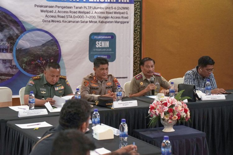 PLN UIP Nusra Gelar Rapat Persiapan Pengadaan Tanah untuk Pengembangan PLTP Ulumbu