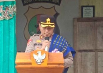 Kapolres Eka Putra Dorong Anggotanya Tingkatkan Kepercayaan Rakyat Lembata Terhadap Polisi