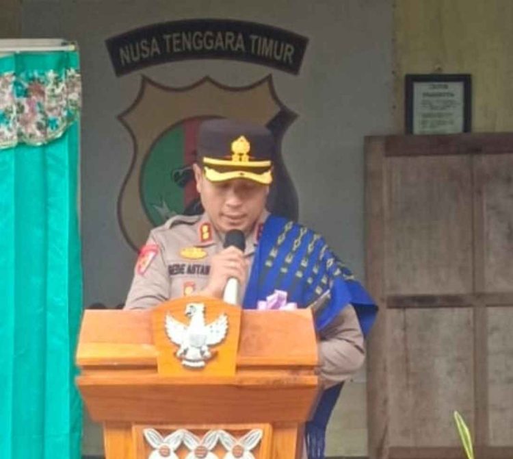 Kapolres Eka Putra Dorong Anggotanya Tingkatkan Kepercayaan Rakyat Lembata Terhadap Polisi