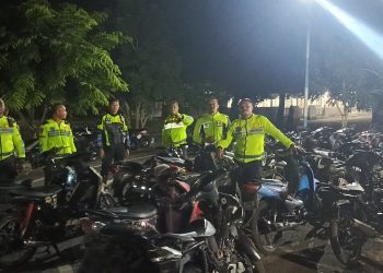 Puluhan Kendaraan Terjaring Operasi Hunting System Satlantas Polres Lembata