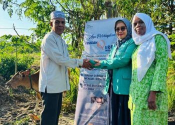 Gimick Tabungan Untuk Kurban Bank NTT Cabang Lewoleba Berhasil, Rumpun Organisasi Muslim Fatayat Lembata Berikan Apresiasi