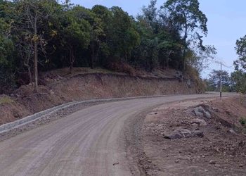 APBN dan PT Kurnia Mulia Mandiri Hadirkan Jalan Hotmix di Pegunungan Adonara Barat