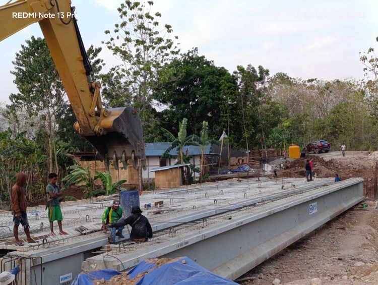 Jembatan Bliko Segera Rampung, Bukti Nyata Hadirnya Pembangunan Infrastruktur Berkualitas di Adonara