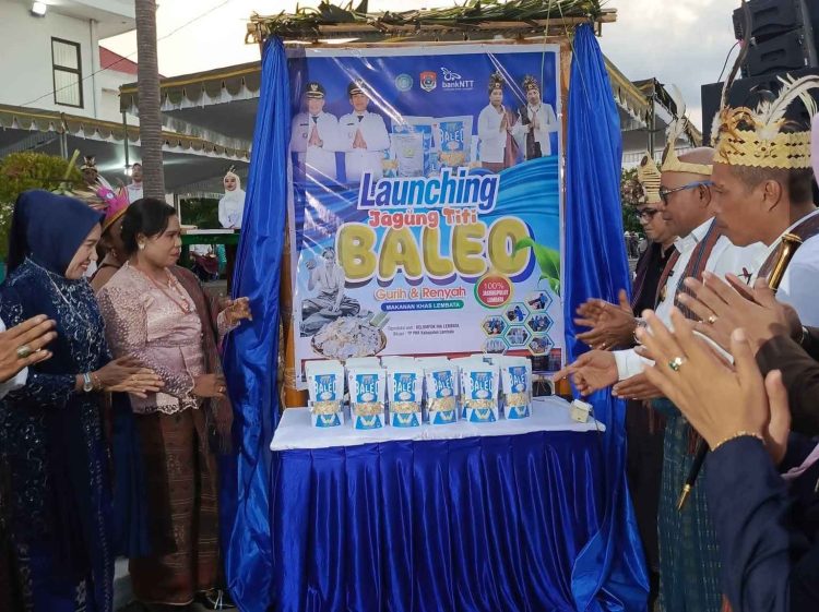 Bank NTT Dorong UMKM Lembata Naik Kelas Lewat Launching Produk Jagung Titi Baleo
