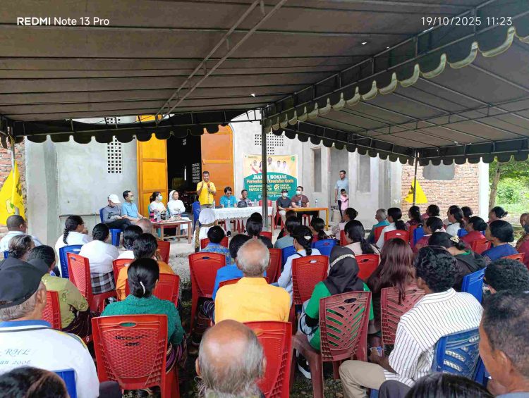 Golkar Lembata dan Politik Kemanusiaan, Saat Partai Turun Menyentuh Nadi Rakyat