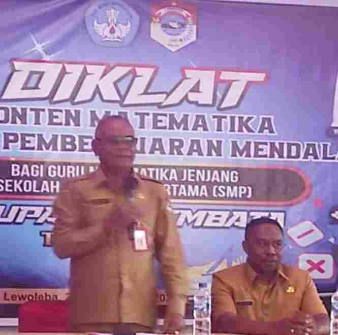 Dinas Pendidikan Lembata Dorong Peningkatan Kemampuan Numerasi Guru dan Siswa SMP