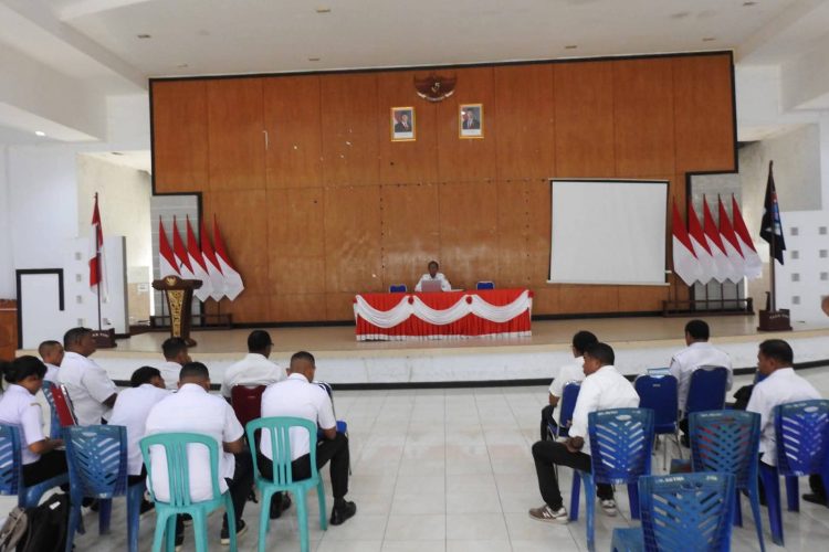 Pemda Lembata Rapat, Bahas Aset Daerah Taman Kota Swaolsa Tite