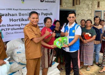 PLN UIP Nusra Dorong Ekonomi Poco Leok Lewat Bantuan Pertanian dan Peternakan