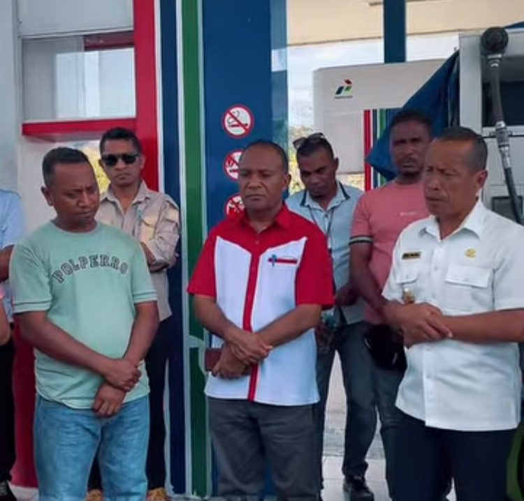 Wabup Muhammad Nasir Sidak SPBU Balauring