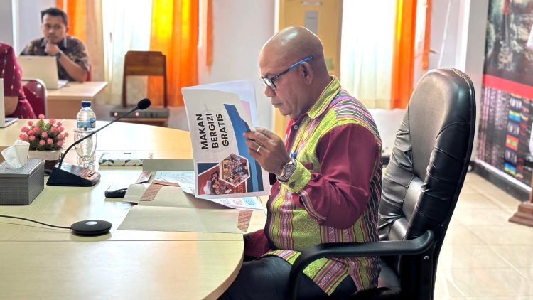 Bupati Lembata Pimpin Rapat MBG 3T