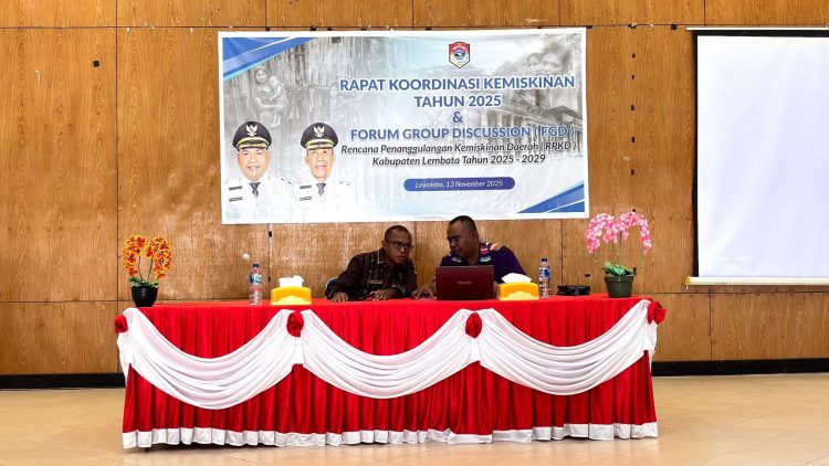 Pemkab Lembata Susun Rencana Penanggulangan Kemiskinan 2025–2029