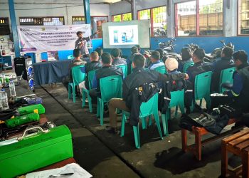 Dorong Energi Bersih, PLN UIP Nusra Fasilitasi SMK Aloisius Ruteng Konversi Motor Dinas Pemda Manggarai Jadi Kendaraan Listrik