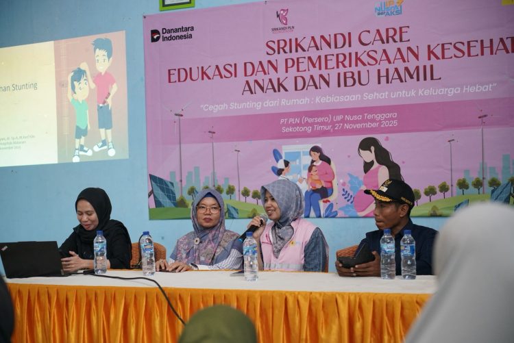 Srikandi PLN Nusra Gelar Penyuluhan dan Layanan Kesehatan Gratis di Sekotong