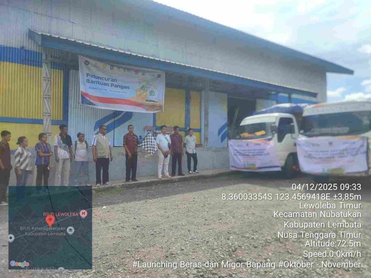 Pemkab Lembata Mulai Distribusikan Bantuan Pangan Ke 22.943 Penerima